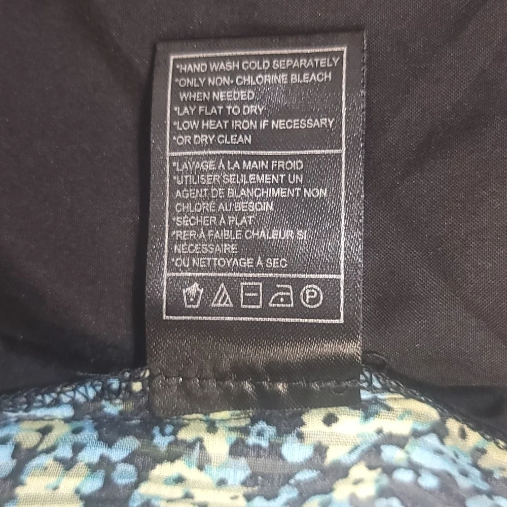 Steve Madden Stevie Top In Black Multicolor Women's Size Medium V-neckline